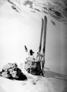 Je pique mes skis
